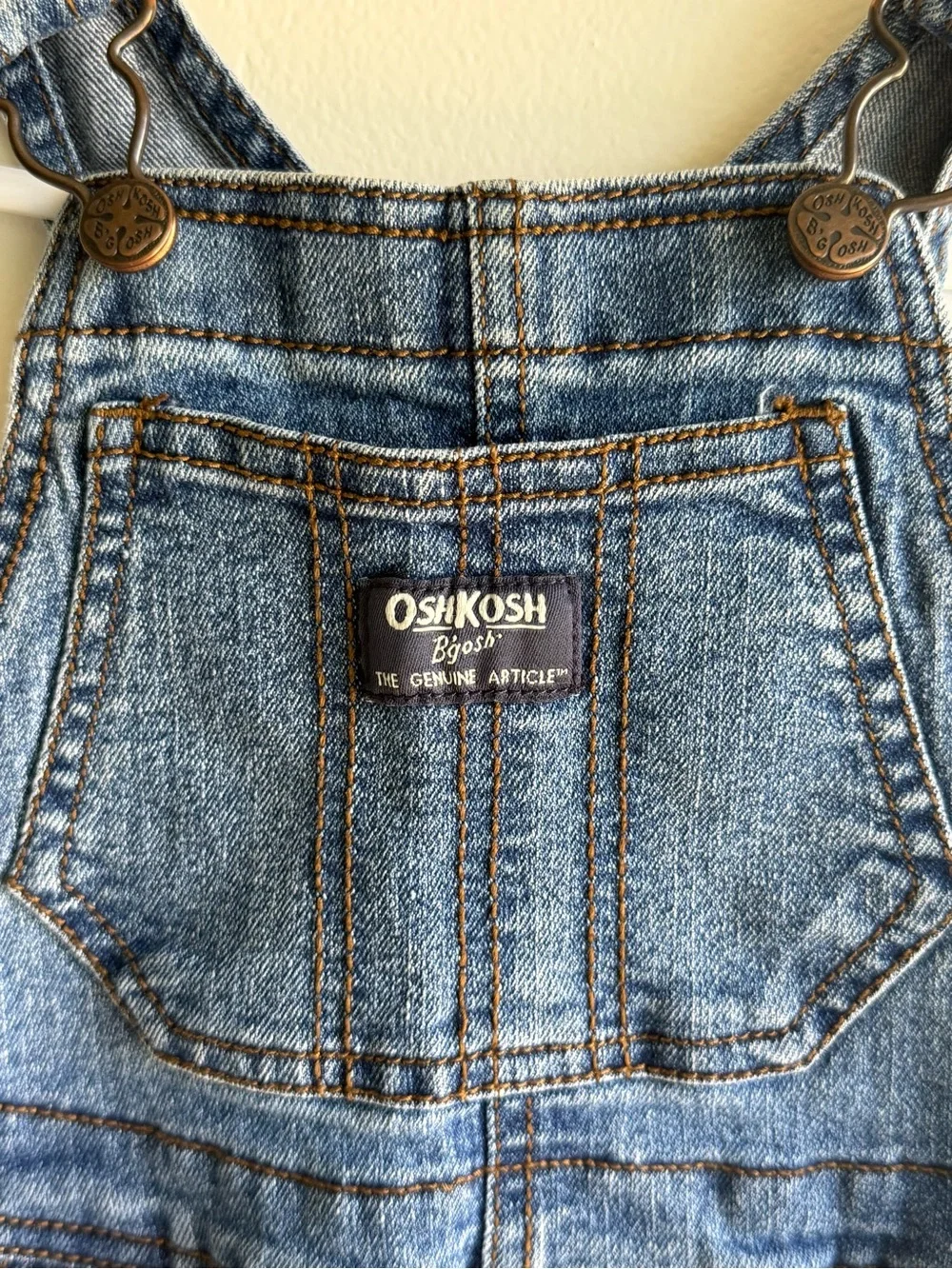 Oshkosh B’gosh Toddler 24 Month Denim Overalls